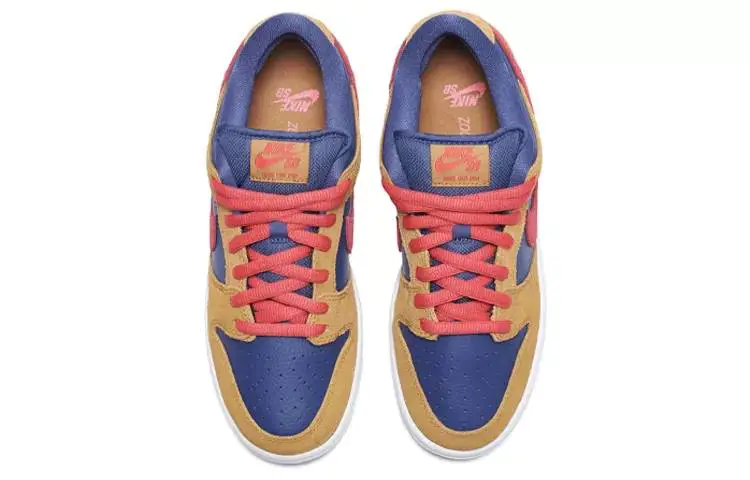 耐克 Nike SB Dunk Low Pro “Papa Bear” 棕红蓝 小熊爸爸 男女同款 BQ6817-700