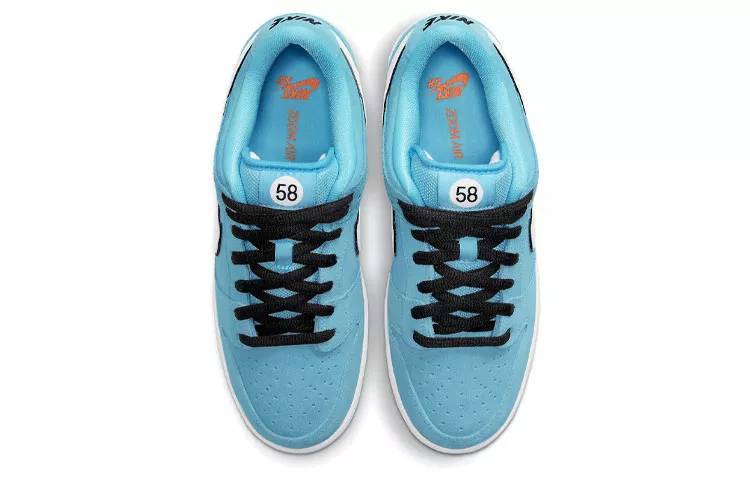 耐克 Nike SB Dunk Low Pro “Blue Chill” 蓝白赛车 男女同款 BQ6817-401
