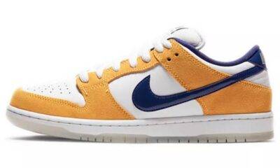 20210604053806180 400x240 - 耐克 Nike SB Dunk Low Pro Laser Orange 紫金湖人配色 男女同款 BQ6817-800