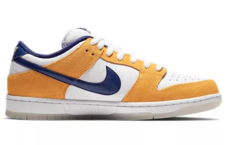 耐克 Nike SB Dunk Low Pro Laser Orange 紫金湖人配色 男女同款 BQ6817-800