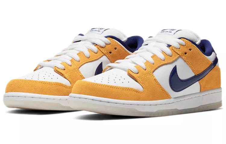 耐克 Nike SB Dunk Low Pro Laser Orange 紫金湖人配色 男女同款 BQ6817-800