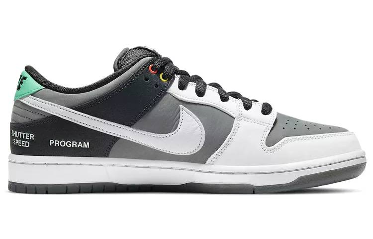 耐克 Nike SB Dunk Low Pro Iso “VX1000 Camcorder” 黑灰白 摄像机 男女同款 CV1659-001