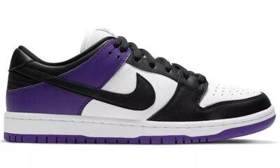 20210604055400216 400x240 - 耐克 Nike SB Dunk Low Pro "Court Purple" 黑紫 男女同款 BQ6817-500