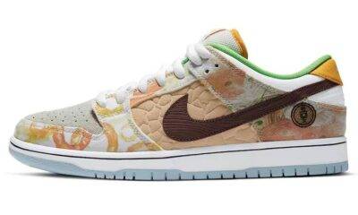 20210604055651925 400x240 - 耐克 Nike SB Dunk Low Pro QS "Street Hawker" 食神鸳鸯 男女同款 CV1628-800