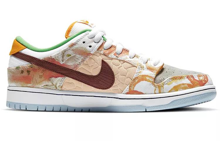 耐克 Nike SB Dunk Low Pro QS “Street Hawker” 食神鸳鸯 男女同款 CV1628-800