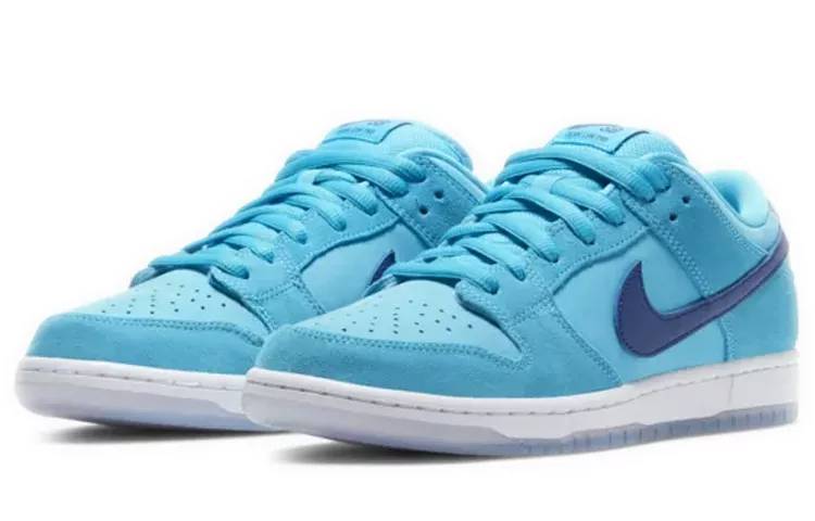 耐克 Nike SB Dunk Low Pro Blue Fury 毛绒蓝 男女同款 BQ6817-400