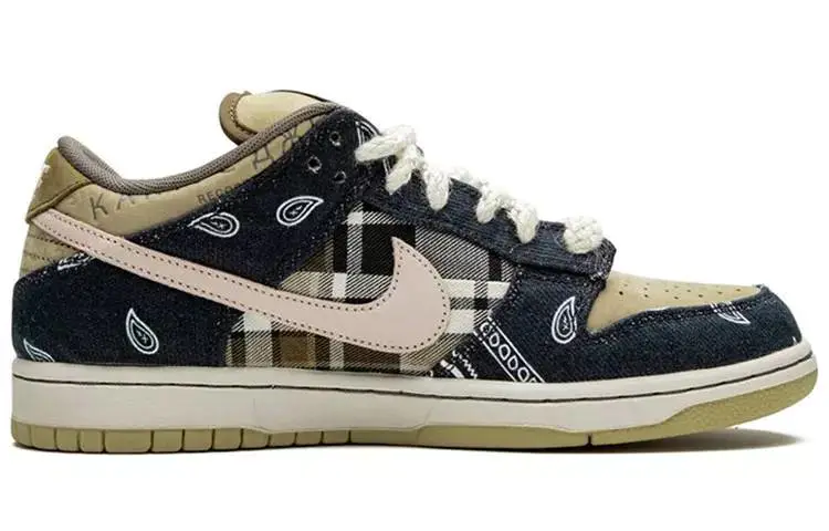 Travis Scott x Nike SB Dunk Low “Jackboys” 腰果花 男女同款 CT5053-001