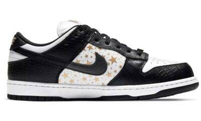 20210604060641813 400x240 - Supreme x Nike SB Dunk Low "Black Stars" 白金黑 DH3228-102