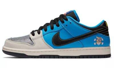 20210606164903113 400x240 - Instant Skateboards x Nike SB Dunk Low 白蓝 忠犬八公 男女同款 CZ5128-400