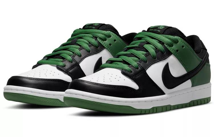 耐克 Nike SB Dunk Low “Classic Green” 黑绿脚趾 男女同款 BQ6817-302