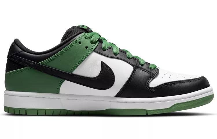 耐克 Nike SB Dunk Low “Classic Green” 黑绿脚趾 男女同款 BQ6817-302