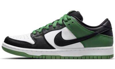 20210606165127629 400x240 - 耐克 Nike SB Dunk Low "Classic Green" 黑绿脚趾 男女同款 BQ6817-302