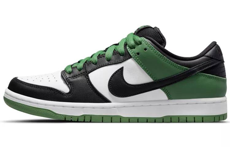 耐克 Nike SB Dunk Low “Classic Green” 黑绿脚趾 男女同款 BQ6817-302