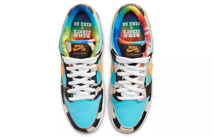 耐克 Nike SB Dunk Low x Ben & Jerry’s Chunky Dunky 奶牛 冰淇淋 CU3244-100