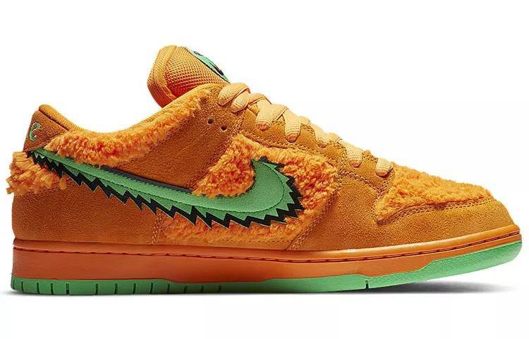 Grateful Dead x Nike SB Dunk Low “Orange Bear” 橙绿 跳舞小熊 CJ5378-800