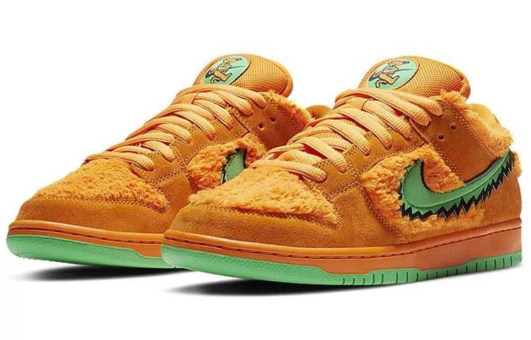 Grateful Dead x Nike SB Dunk Low “Orange Bear” 橙绿 跳舞小熊 CJ5378-800