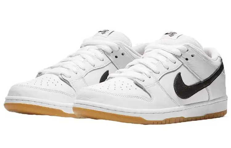 耐克 Nike SB Dunk Low Pro Iso “Orange Label” 白黑 CD2563-100