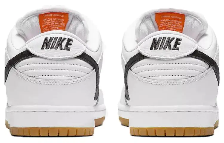 耐克 Nike SB Dunk Low Pro Iso “Orange Label” 白黑 CD2563-100