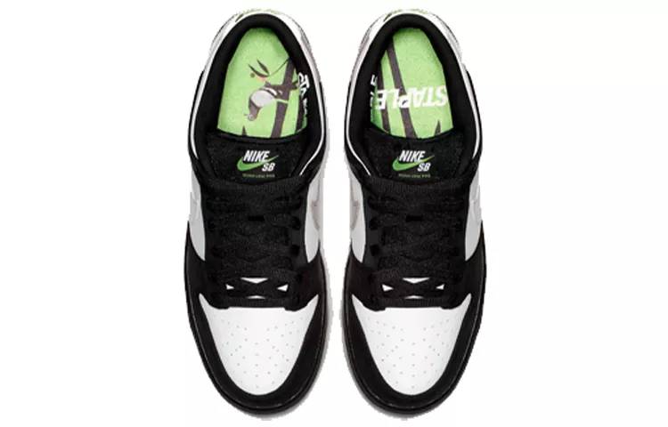 耐克 Staple x Nike Dunk SB Low Pro OG QS 黑鸽子联名 熊猫 竹子 BV1310-013