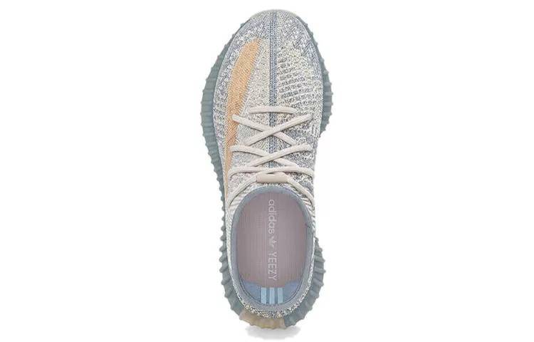 阿迪达斯 adidas originals Yeezy Boost 350 V2 “Israfil” 灰蓝 男女同款 FZ5421