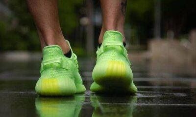 20210608173800566 400x240 - 阿迪达斯 adidas Yeezy Boost 350 V2 Glow 深绿色 EG5293