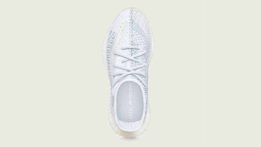 阿迪达斯 Adidas Yeezy Boost 350 V2 Cloud White 云白 冰蓝 FW3042