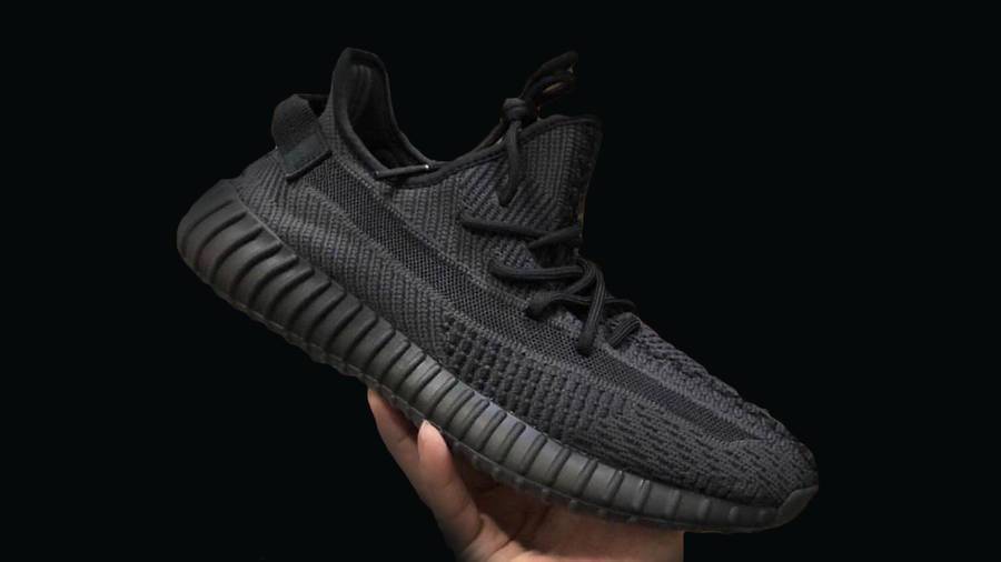 阿迪达斯 Adidas  Yeezy Boost 350 V2 Black 黑天使 FU9161