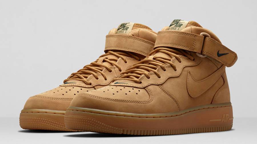 耐克 Nike Air Force 1 Mid 07 PRM QS 空军一号 小麦色 高帮 715889-200