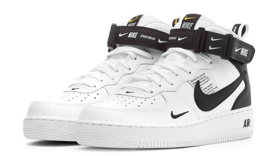 耐克 Nike Air Force 1 Mid Utility 空军一号 高帮 白色 804609-103