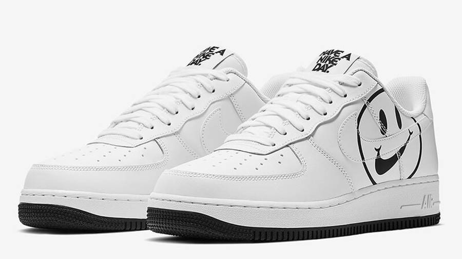 耐克 Nike Air Force 1 Have a Nike Day White 空军一号 笑脸 BQ9044-100