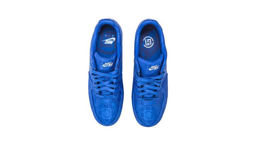 耐克 CLOT x Nike Air Force 1 Game Royal 空军一号 陈冠希联名 蓝丝绸 CJ5290-400