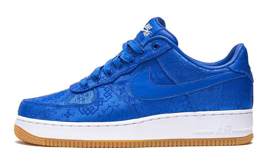 耐克 CLOT x fragment x Nike Air Force 1 空军一号 黑丝绸 CZ3986-001