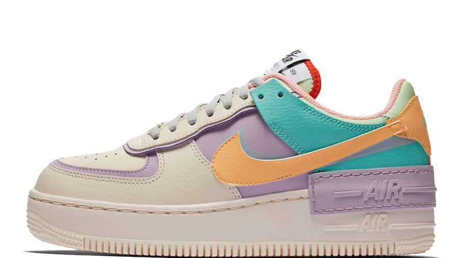 耐克 Nike Air Force 1 Shadow Pale Ivory 空军一号马卡龙 女鞋 CI0919-101