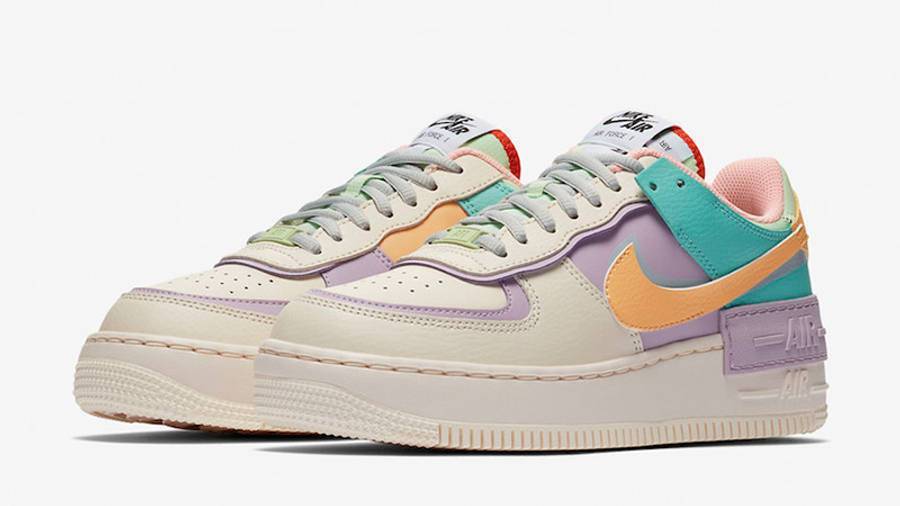 耐克 Nike Air Force 1 Shadow Pale Ivory 空军一号马卡龙 女鞋 CI0919-101