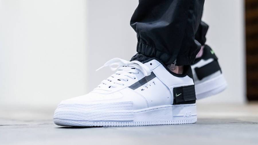 耐克 Nike Air Force 1 Type White Black 空军一号低帮运动板鞋 AT7859-101