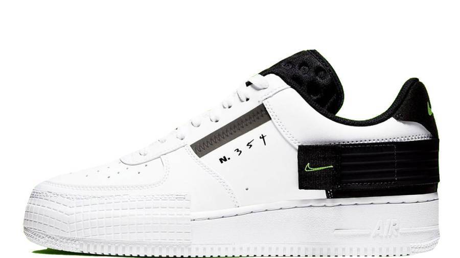 耐克 Nike Air Force 1 Type White Black 空军一号低帮运动板鞋 AT7859-101