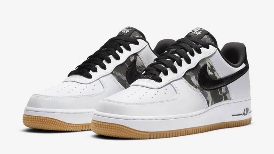 耐克 Nike Air Force 1 Low White Camo Gum 白/迷彩 CZ7891-100