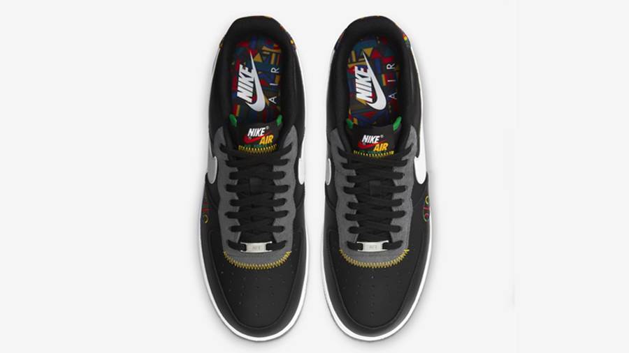 耐克 Nike Air Force 1 Low Live Together Play Together 空军一号 街球 彩色图腾 DC1483-001