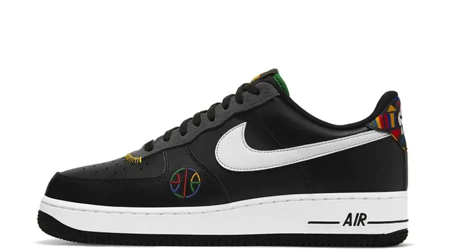 耐克 Nike Air Force 1 Low Live Together Play Together 空军一号 街球 彩色图腾 DC1483-001