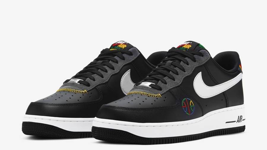 耐克 Nike Air Force 1 Low Live Together Play Together 空军一号 街球 彩色图腾 DC1483-001