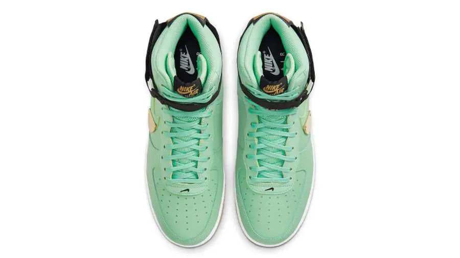 耐克 NBA x Nike Air Force 1 High Green 空军一号 高帮 绿色 CT2306-300