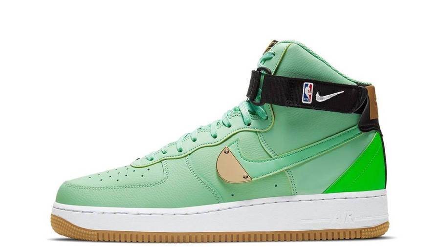 耐克 NBA x Nike Air Force 1 High Green 空军一号 高帮 绿色 CT2306-300