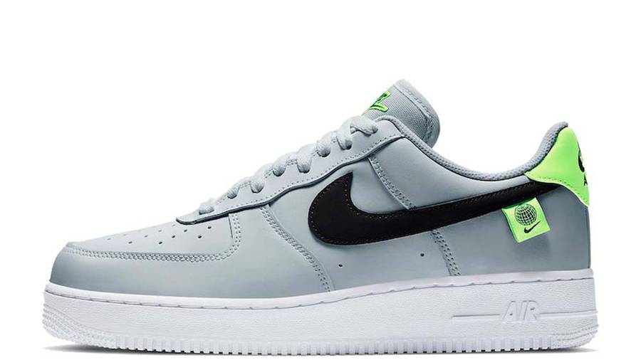 耐克 Nike Air Force 1 07 Worldwide Pure Platinum Green Strike 空军一号低帮运动板鞋 CK7648-002