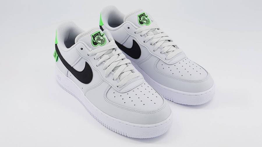 耐克 Nike Air Force 1 07 Worldwide Pure Platinum Green Strike 空军一号低帮运动板鞋 CK7648-002