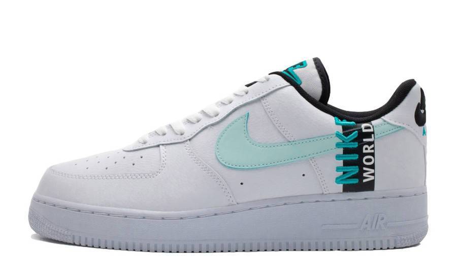 耐克 Nike Air Force 1 07 LV8 Worldwide Glacier Blue 空军一号 白蓝 CK6924-100