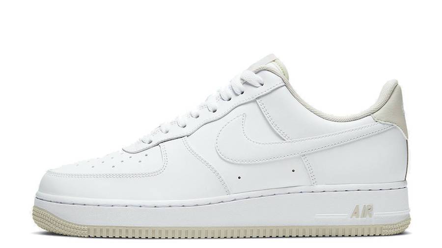 耐克 Nike Air Force 1 07 LV8 Brushstroke Swoosh White University Red 空军一号 白 红