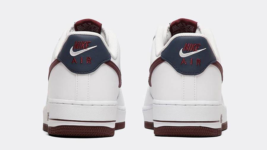 耐克 Nike Air Force 1 07 LV8 White Maroon 空军一号 白紫 邓紫棋同款 CJ8731-100