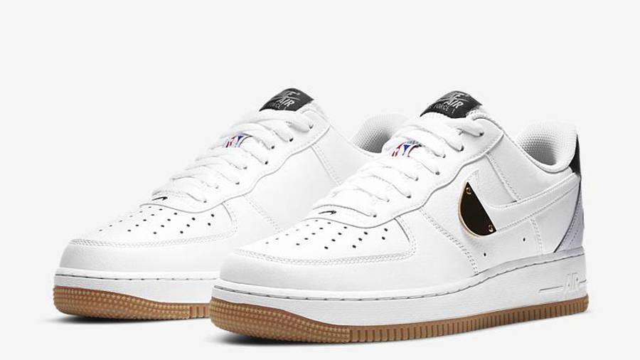 耐克 NBA x Nike Air Force 1 07 LV8 空军一号 白色 CT2298-100