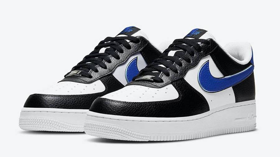 耐克 Nike Air Force 1 Low White Black Blue 空军一号 白黑蓝 DD9784-001