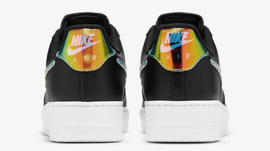 耐克 Nike Air Force 1 Iridescent Pixel 空军一号 彩虹像素 黑色 CV1699-002